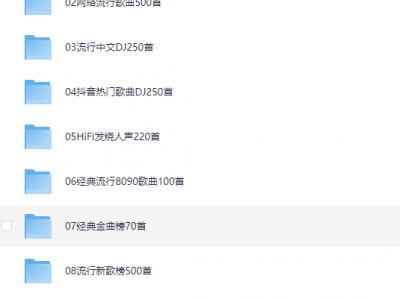 ?2025车载U盘，无损高音质Mp3格式【41GB】